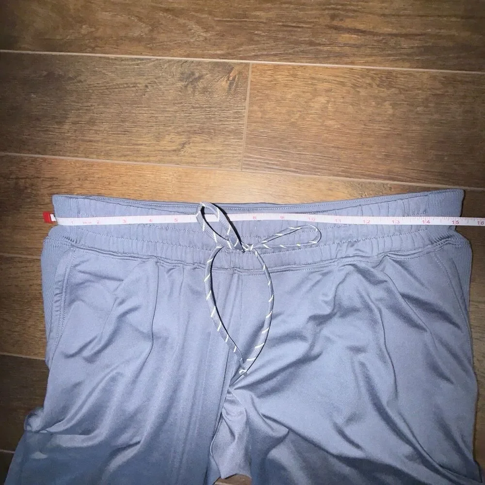 Zella Men’s Sz Small Grey Joggers Drawstring Cuffed